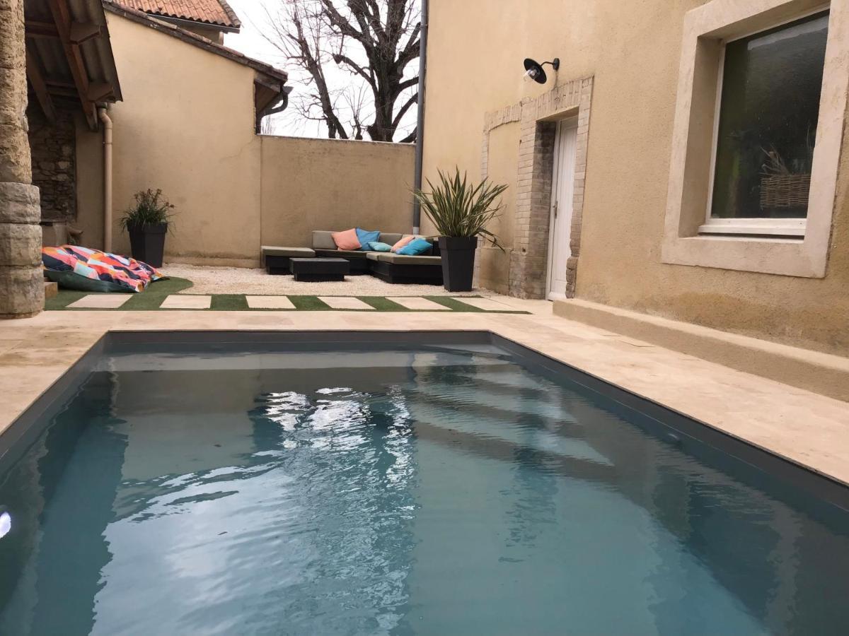 Agreable Bastide Provencale Avec Piscine Villa Barcelonne  Eksteriør bilde